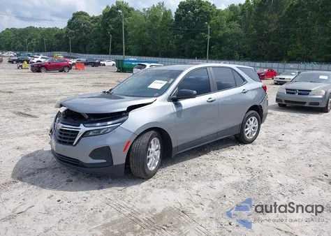 2024 Chevrolet Equinox Fwd Ls z USA, uszkodzony, nr VIN 3GNAXHEG8RL111326